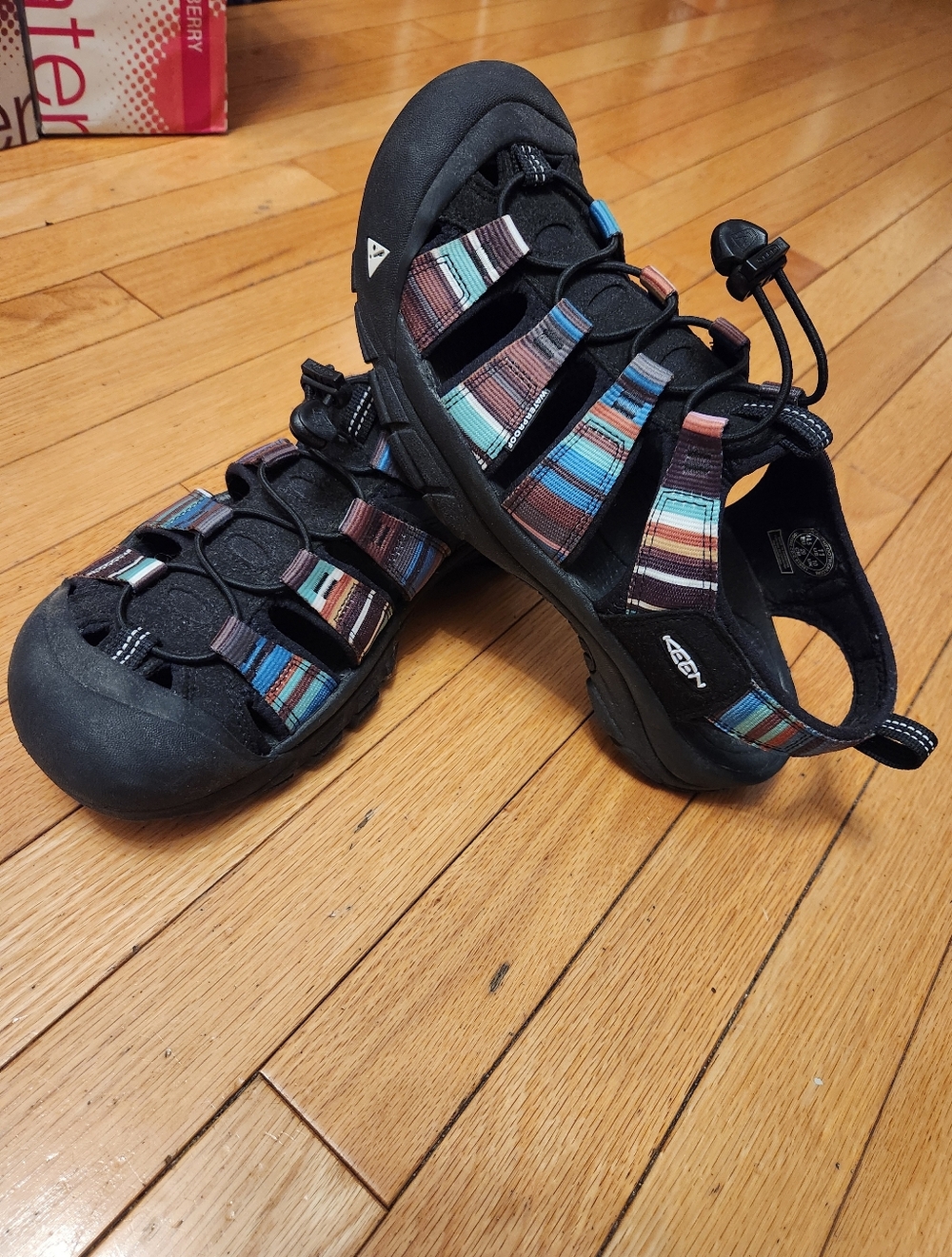 Keen Waterproof Hiking Sandals- “Raya Black” Size 11 Mens. New No Box